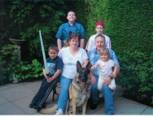 A1K9 Protection Dog With New Family